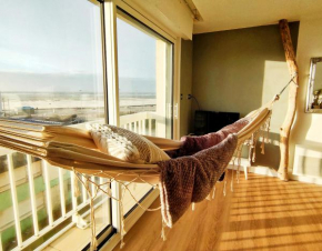Hamac chic vue mer.